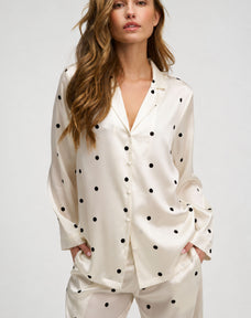 Long Premium Silk PJ Set