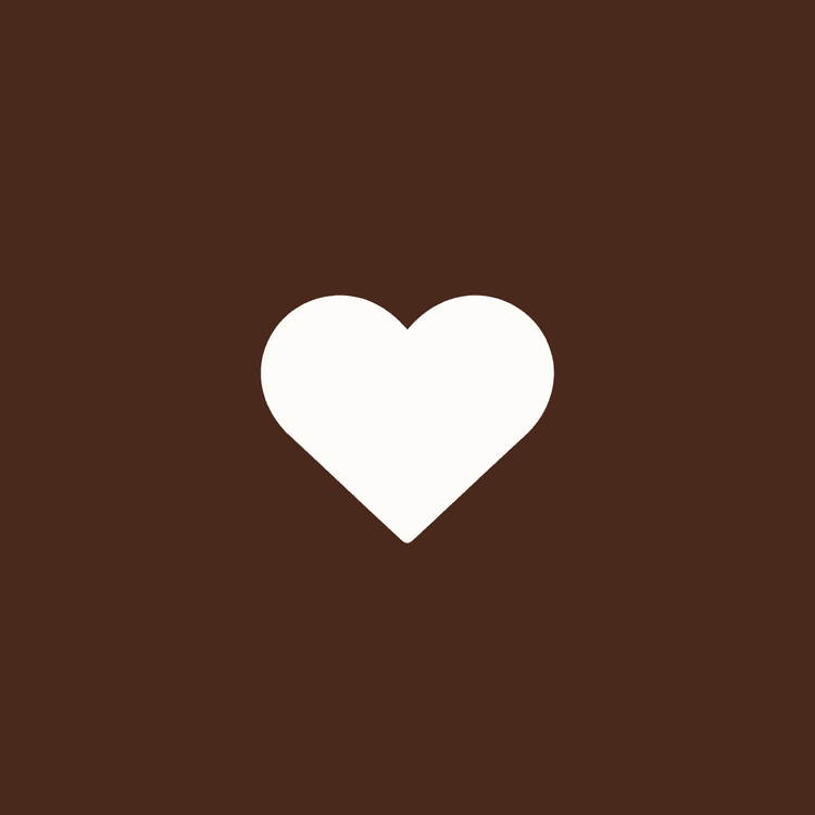 Nº62 Cœur Chocolat