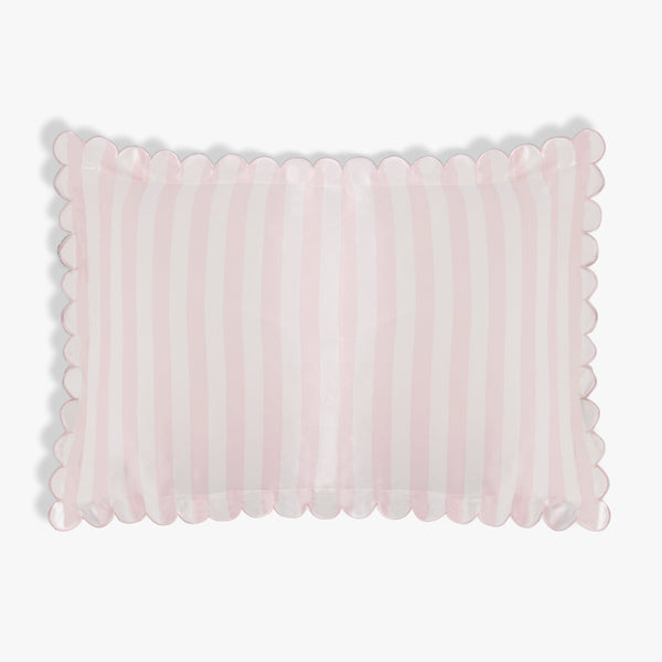 Scalloped Silk Pillowcase