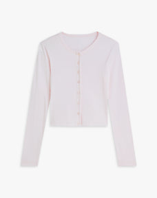 Pointelle Cardigan