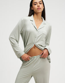 Long Tencel PJ Set