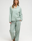 Long Premium Striped PJ Set