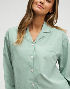 Long Premium Striped PJ Set