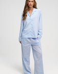 Long Premium Striped PJ Set