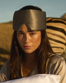 Silk Sleep Mask & Headband Duo