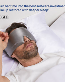 Silk Sleep Mask & Headband Duo