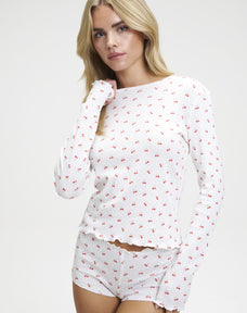 Pointelle Jersey Sleep Set