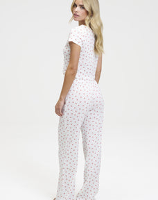Pointelle Baby Tee and Pants Set