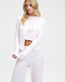 Pointelle Cardigan