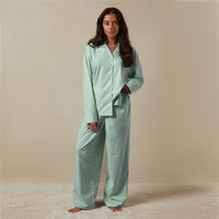 Long Premium Striped PJ Set