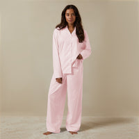 Long Premium Striped PJ Top