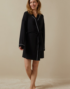 Modal Kimono - Schwarz