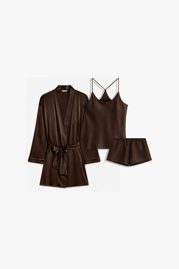 Silk Cami and Gown Bundle