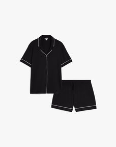 Langärmliges gestreiftes Pyjama-Oberteil