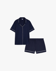 Langärmliges gestreiftes Pyjama-Oberteil