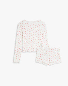 Pointelle Jersey Sleep Set