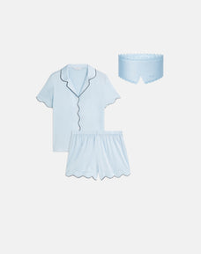 Scalloped Silk Bundle