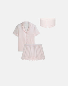 Scalloped Silk Bundle