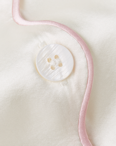 Scalloped Silk PJ Set