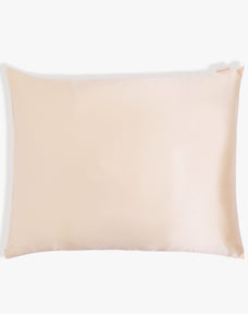 Silk Pillowcase from Dore and Rose in the color Champagne Beige