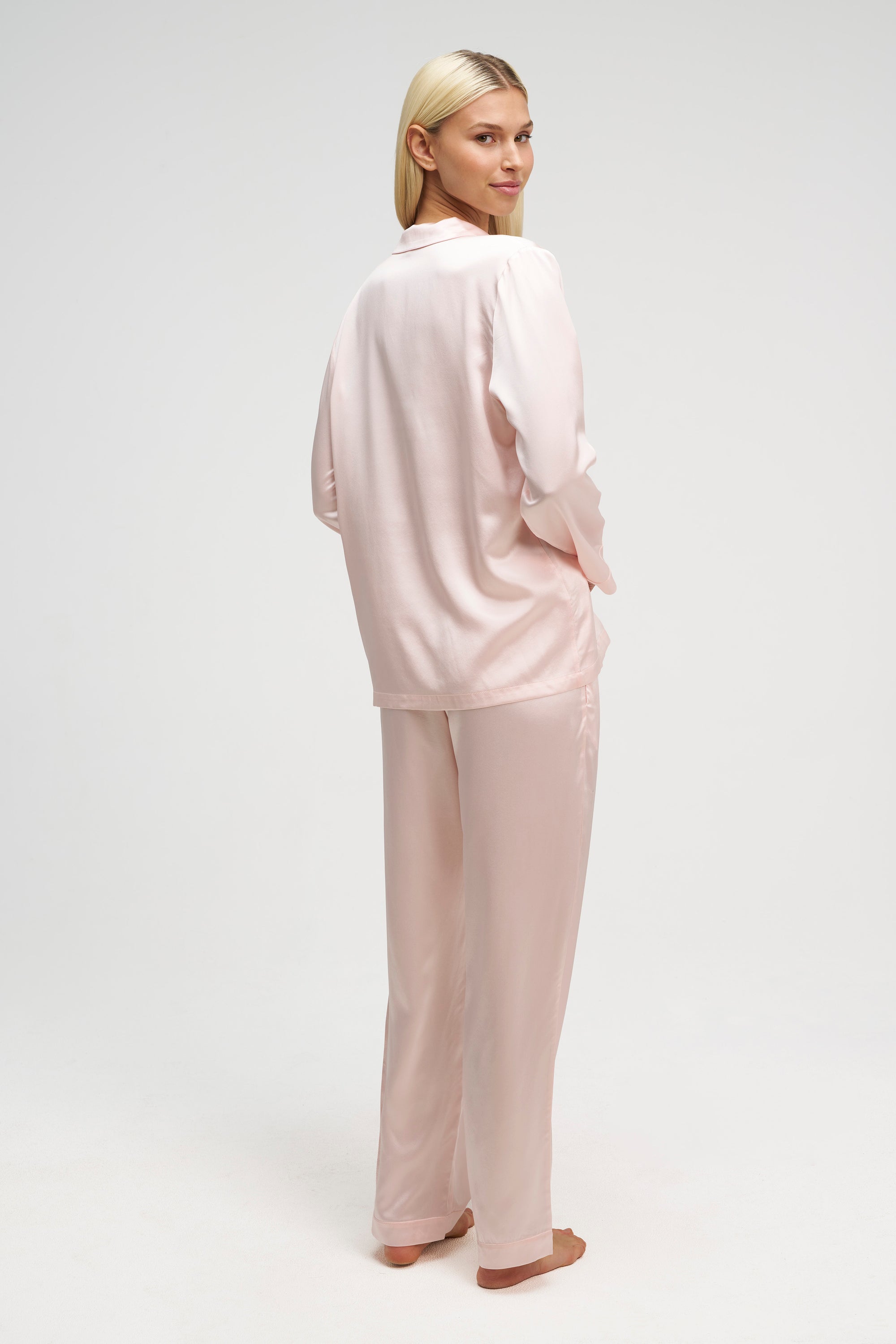 Long Premium Silk PJ Set