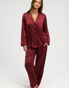 Long Premium Silk PJ Set