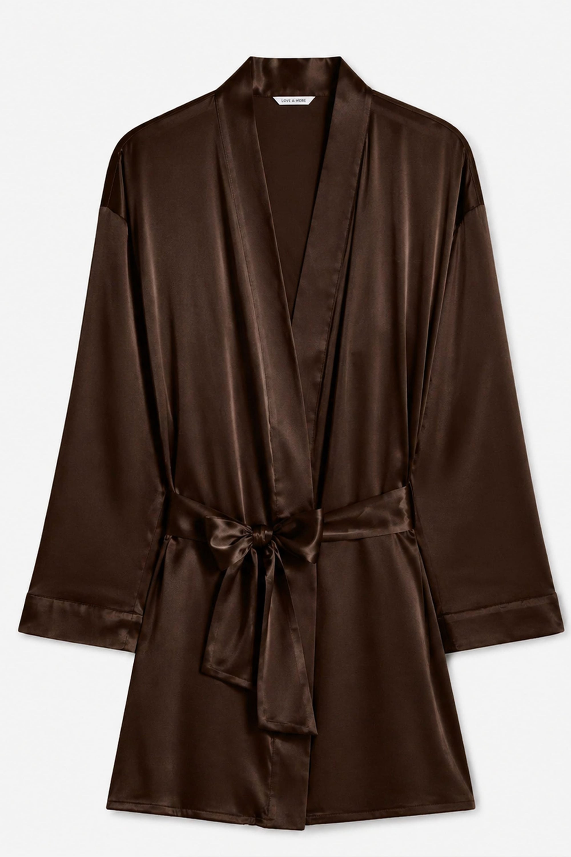 Short Silk Gown