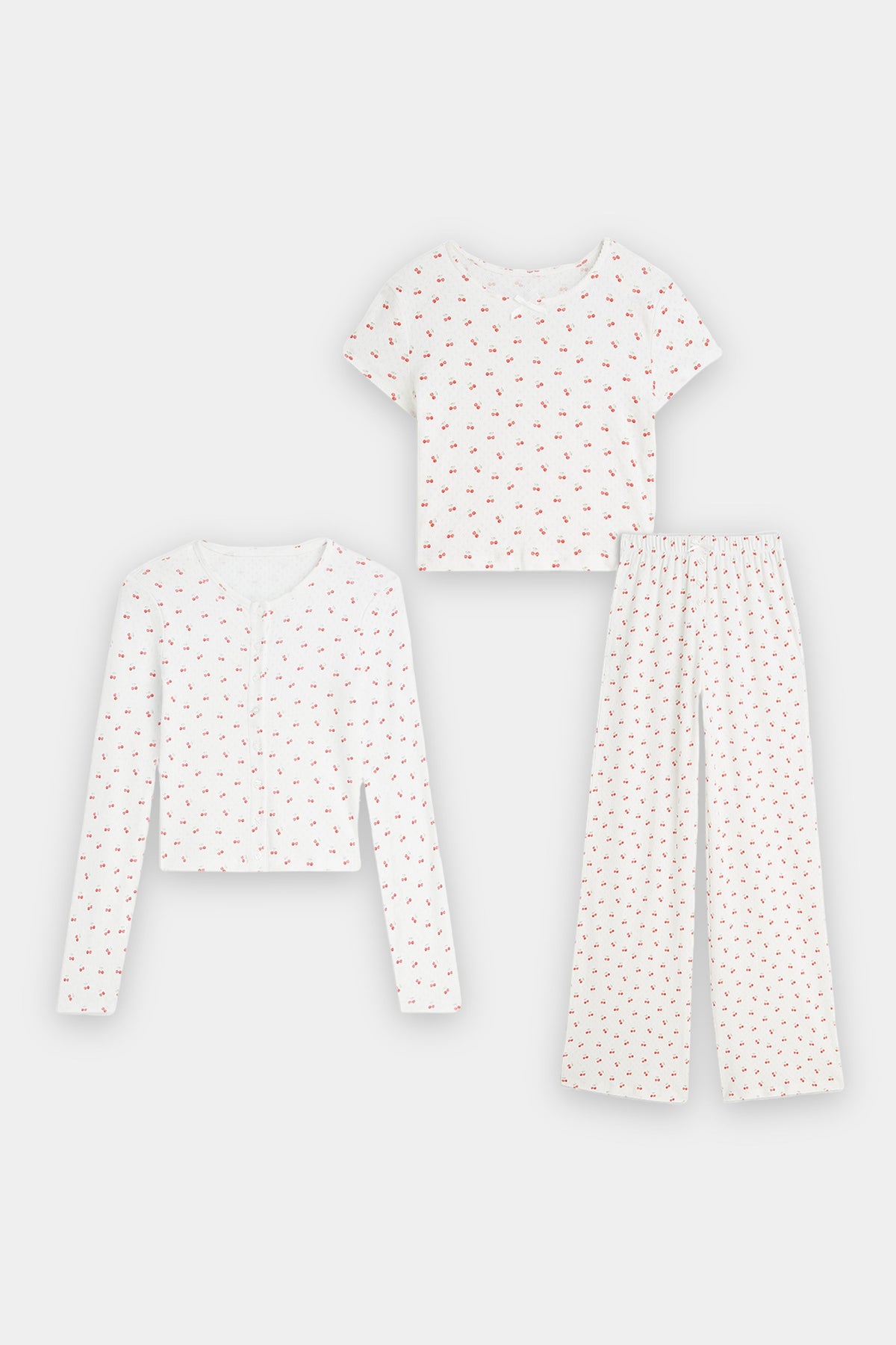 Pointelle Cardigan Bundle