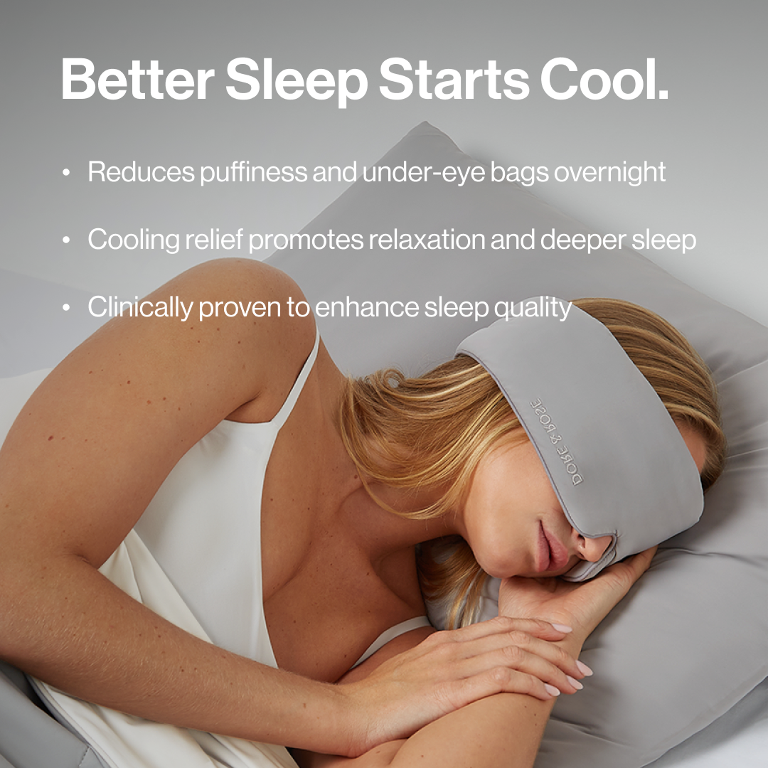 Cold Sleep Mask Cooling Sleep Mask - Dark Gray – Dore & Rose