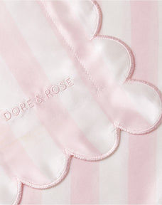 Scalloped Silk Pillowcase