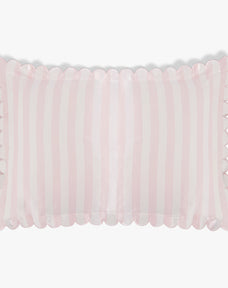 Scalloped Silk Pillowcase