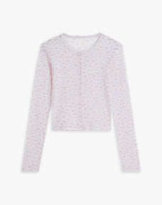 Pointelle Cardigan