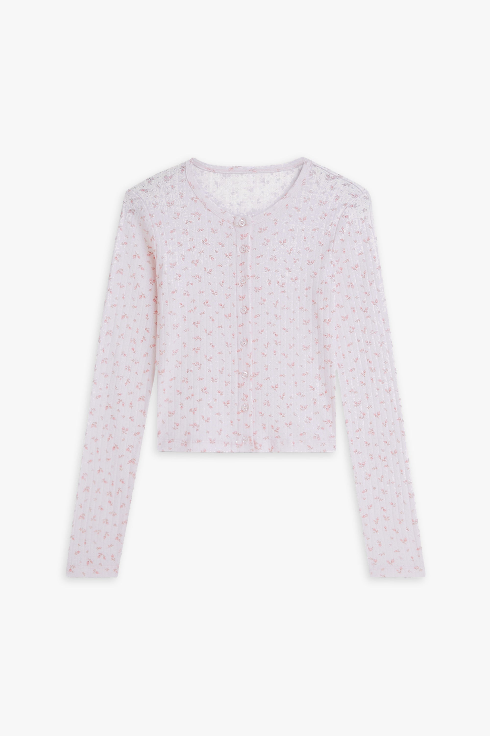 Pointelle Cardigan