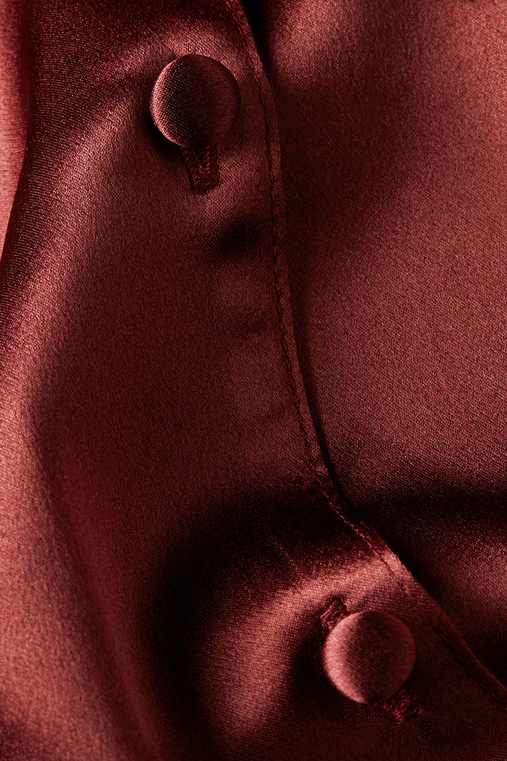 Long Premium Silk PJ Set