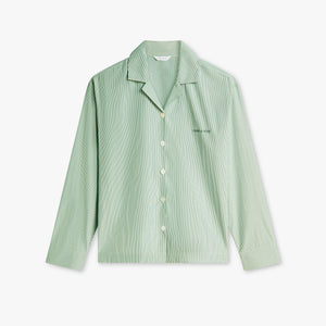 Long Premium Striped PJ Top