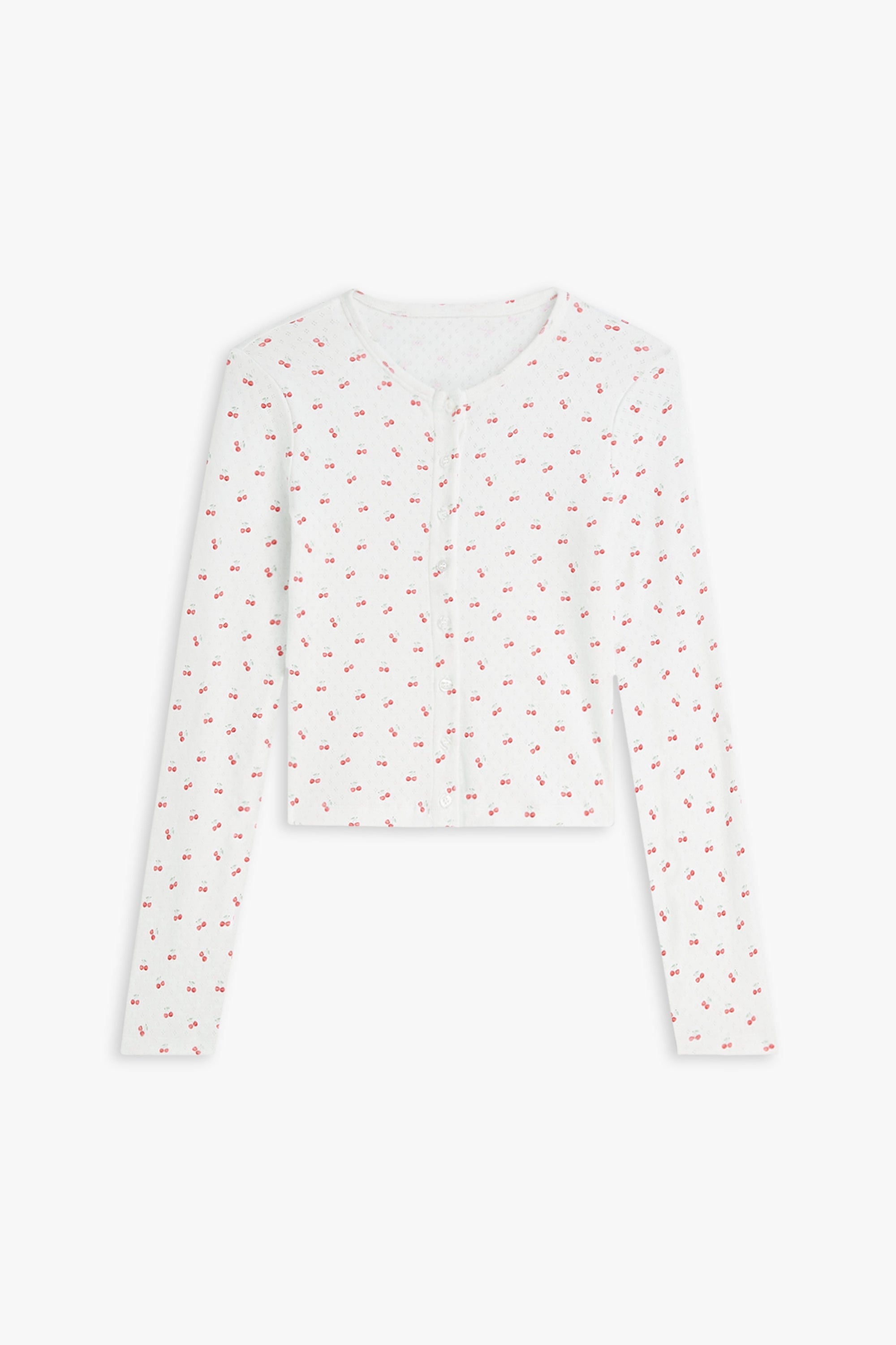 Pointelle Cardigan