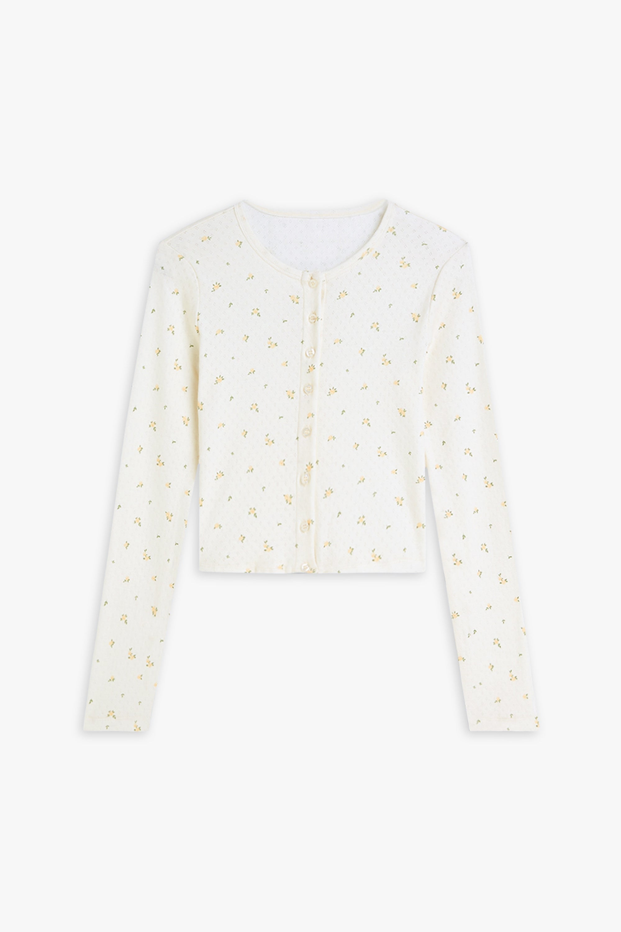 Pointelle Cardigan