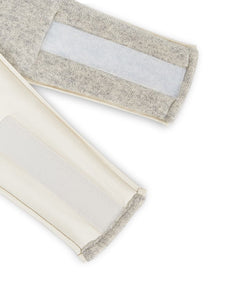 Cashmere & Silk Deep Sleep Mask in Grey