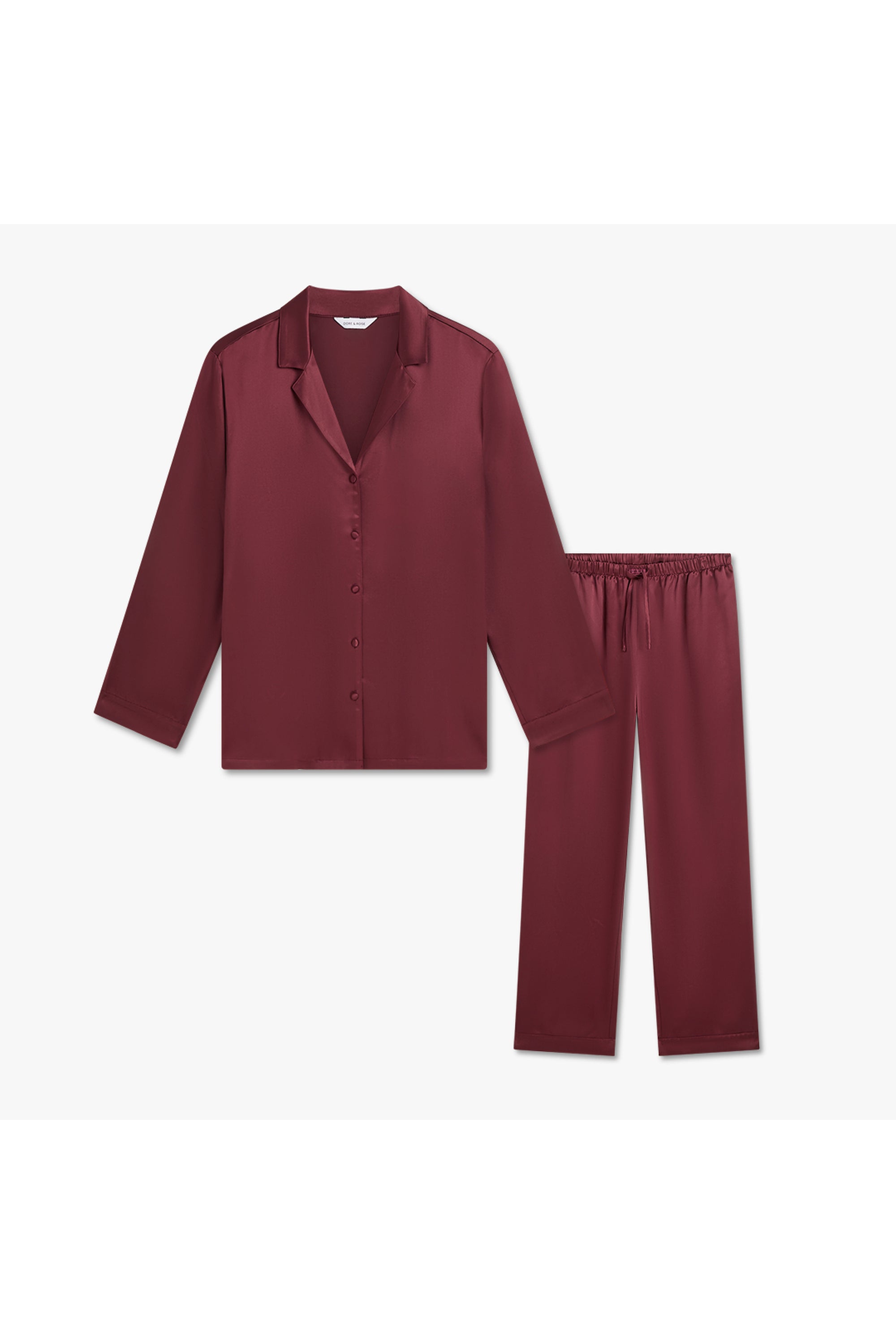 Long Premium Silk PJ Set