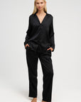 Long Premium Silk PJ Set