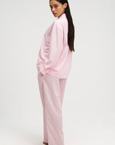 Long Premium Striped PJ Set