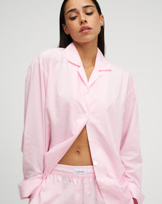 Long Premium Striped PJ Set