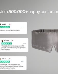 Silk Sleep Mask & Headband Duo