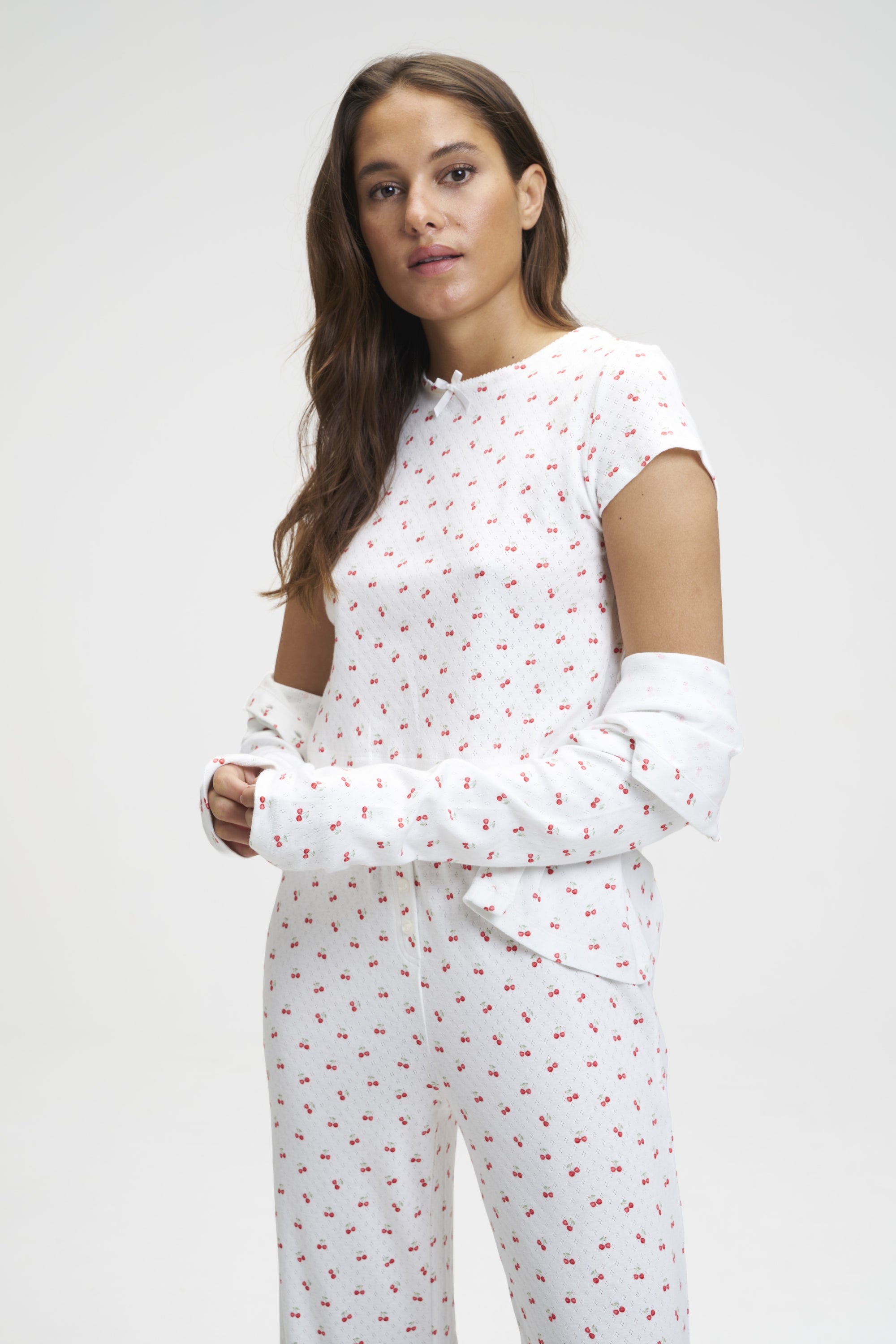 Pointelle Cardigan