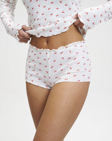 Pointelle Jersey Sleep Set