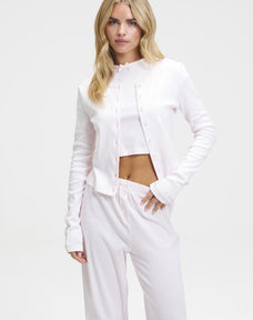 Pointelle Cardigan
