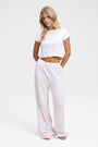 Pointelle Baby Tee and Pants Set