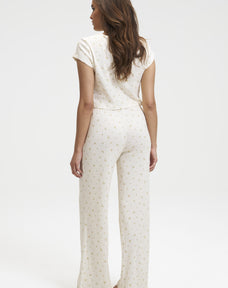 Pointelle Baby Tee and Pants Set