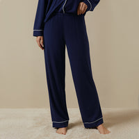 Modal Pajamas Long - Dark Blue