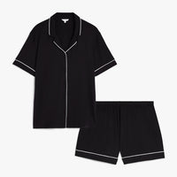Modal Pajamas Short - Black